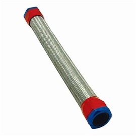 Spectre Performance 58221 1-1/2" x 22" Stainless Steel Flexible Radiator Hose Kit with Clamps