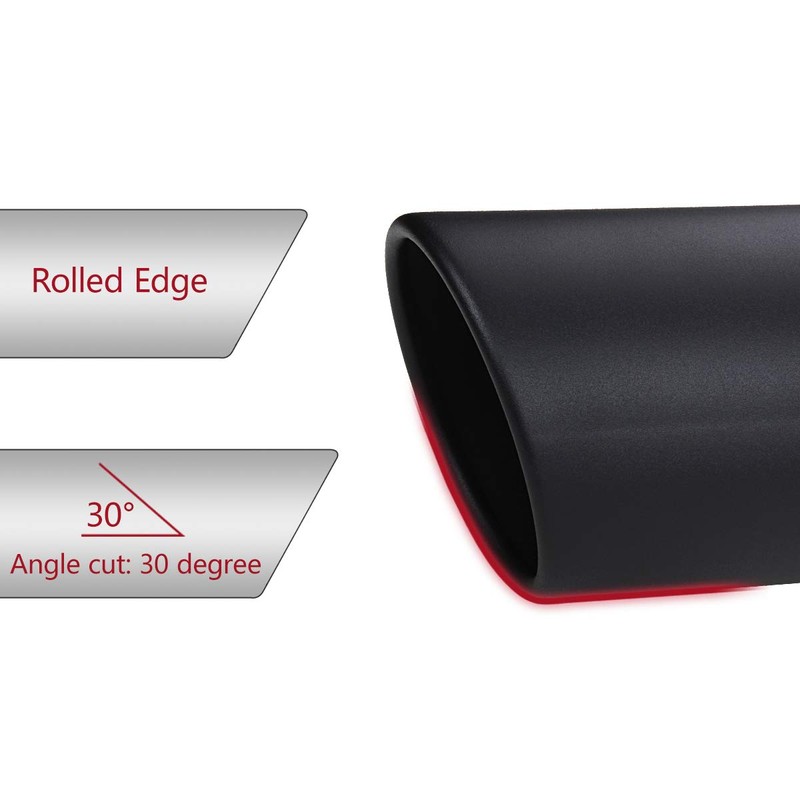 LCGP 5" Inlet Exhaust Tip, 6" Outlet 15" Long Bolt