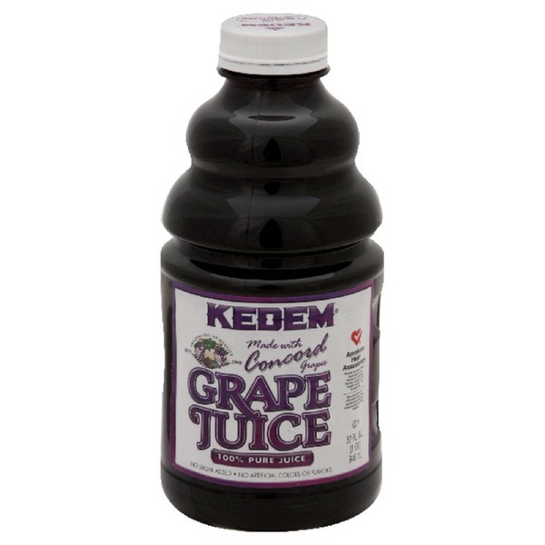 Kedem Grape Juice Concord,32-ounces (Pack of4)