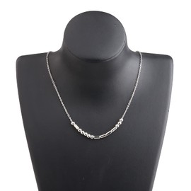 Lywjyb Birdgot Morse Code Bracelet Sober Gift Sobriety Jewelry Sobriety Gift for Women Men (sober morse necklace)