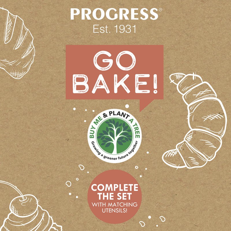 Progress BW11367TEU7 Go Bake 30 cm Baking Tray, BPA/PFOA Free,