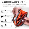 VISOUL Genuine Leather Wallet with Bill Compartment, Card and Coin