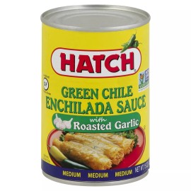 Hatch Sauce Enchilada Green Roasted Garlic 14oz (Pack of 3)