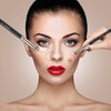 ENERGY 3-in-1 Angled Foundation Brush Flat Top Concealer Brush Set