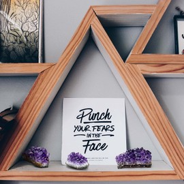 Top Plaza Top Plaza Natural Amethyst Geode Cave Healing Crystal Stones Rock Cluster Druzy Witchcraft Raw Amethyst Gemstone Specimen (0.22-0.44 Pound)