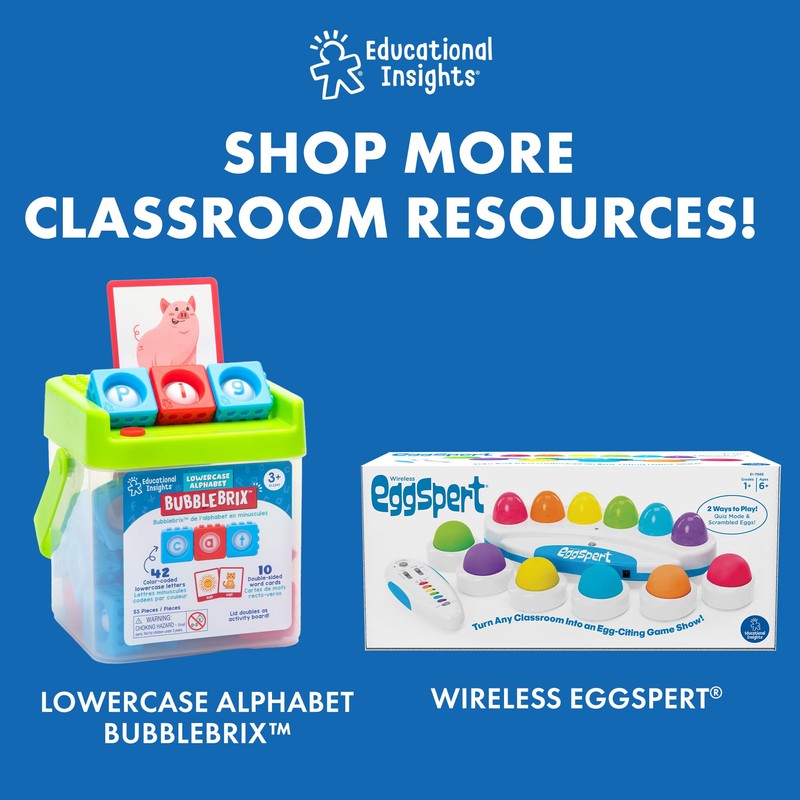 Educational Insights ABC Arc Mat AlphaMagnets® Small Group Set -