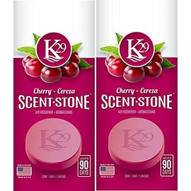 K29 Stone Air Freshener, Environmentally Safe and Long-lasting Fragrance (2 Packs, Cherry)
