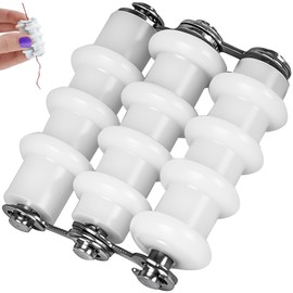 Gblckadof Wire Straightener 1 Set 3 Rollers White