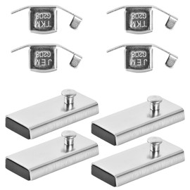 Pack of 4 magnetic seam guide, magnetic seam guide, magnetic seam guide, sewing machine, magnetic seam guide with clip, sewing machine advice tools for sewing machines, DIY craft parts.