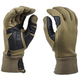 HWI Gear WTS300 Winter Touchscreen Utility Glove Cold Weather, Inner Fleece, Wind & Water-Resistant Flexible Lightweight, Coyote Brown Large