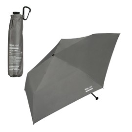 Wpc. IZA ZA018-001-102 Men's Parasol, Ultra Light, Heat Insulation, 100% Shading Rate, Gray, Ribs: 19.7 inches (50 cm)