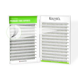 500 Premade Fans Lash Extensions 10D 13mm Single Length Promade Lash Fans 0.03 D Curl Premade Eyelash Fans Pointed Thin Base Handmade Volume Premade Lash Extensions(10D,0.03-D-13mm)