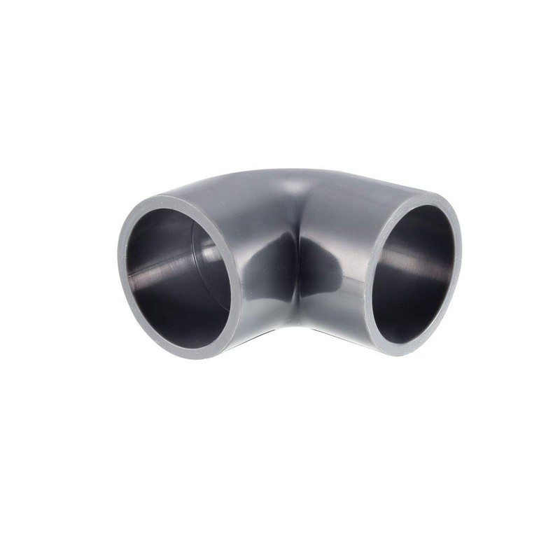 sourcing map PVC Pipe Fitting 25mm Slip Socket 90 Degree