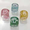 Strategyify Glitter Hand Gesture Dice Set, 20mm/0.787in, 12 Pieces, Party