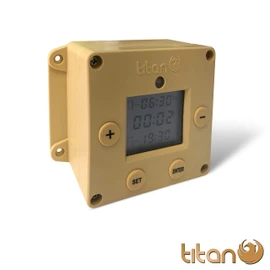 CUBE Light Sensor & Timer Automatic Chicken House Opener/Closer