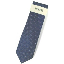 Kenneth Cole Reaction New Kenneth Cole Reaction Navy Blue Classic Men's Silk Neck Tie MSRP $59