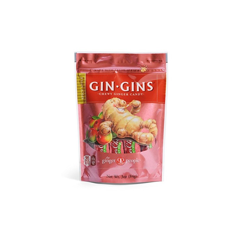 Ginger People (The ) Ginger Chews - Spicy Apple 84g