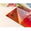 Set of 2 Orange Acrylic Sheet,Orange Mirror Acrylic Plexiglass Plastic