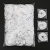 100 x Disposable Shower Caps Earphones Individually Wrapped