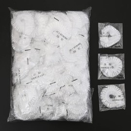 100 x Disposable Shower Caps Earphones Individually Wrapped