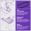 HASME 104217 Vacuum Cleaner Drive Belt Replacement for ProTeam Fits