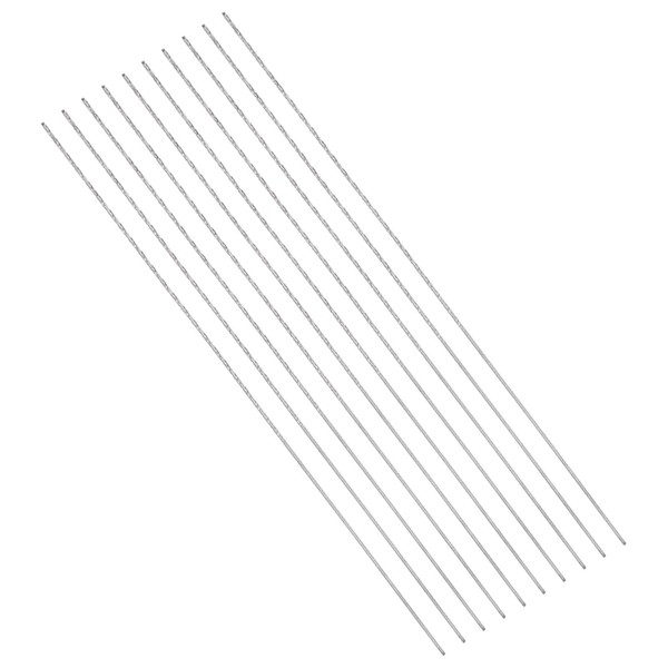 CoCud Extra Long Twist Drill Bits, 0.7mm Cutting Diameter 0.03"