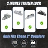 ZHDD 2 Inch Trailer Hitch Lock - 2178 Heavy Duty
