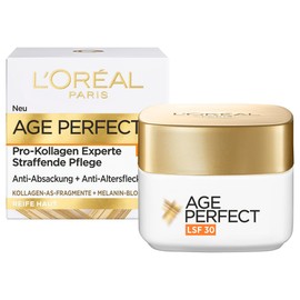L'Oréal Paris Age Perfect Pro Collagen Expert Firming Care SPF 30, with Collagen AS Fragments & Melanin Block, Anti-Sagging & Anti-Age Spots, 50 ml