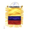 Colombian Small Car Flag Interior Rearview Mirror or Home Sticks