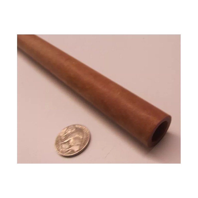 Micarta Phenolic XX Paper Tube 3/4" OD x 1/2" ID