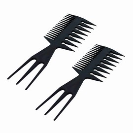 Amelia Beauty Products Amelia Beauty | Pack De 2 Peines Rastrillo Y Para Marmoleado | | Plástico Resistente Para Peinar El Cabello, Marmoleado Ebru, V