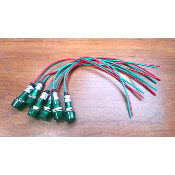 BBT 6 BBT 12 volt Waterproof Bright Green LED Hi-Profile