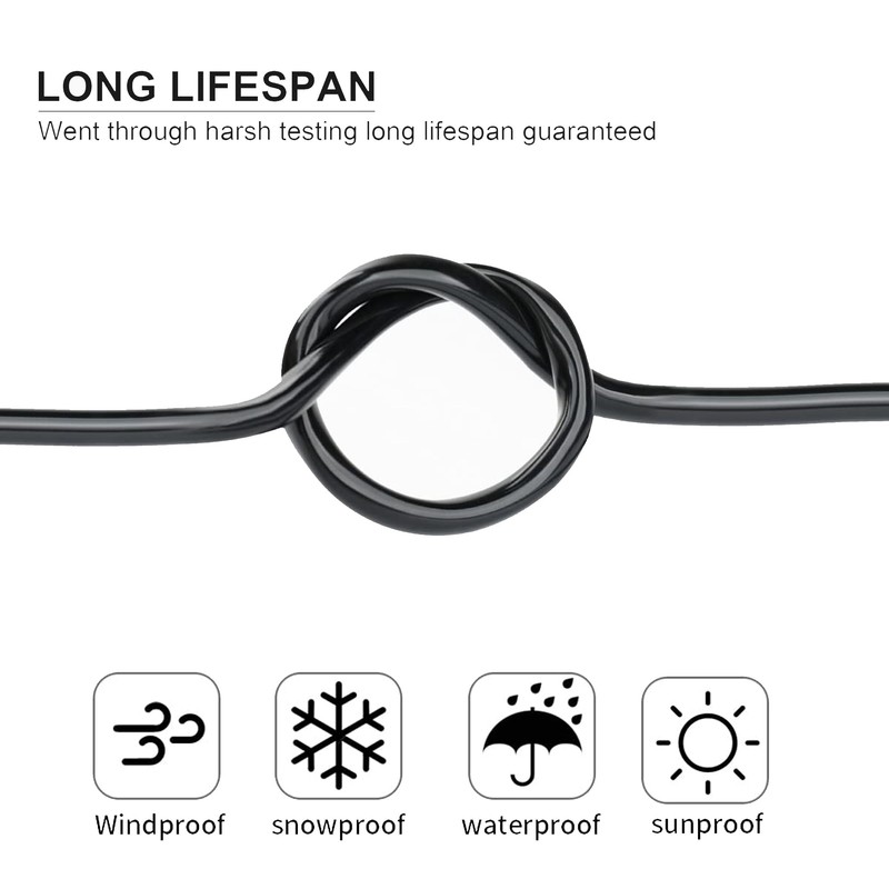 16 Gauge 7 Conductor Electrical Wire 50FT, UL 2464 16