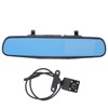 Luqeeg Rearview Mirror Dash Cam, 4.3in Screen 1080P Full Smart
