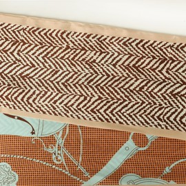 Aurolran 59" Mulberry Silk Like Head Scarf Women's Fashion Square Neck Satin Scarfs for Bag Hair Scarves Gift 59" * 5.9”