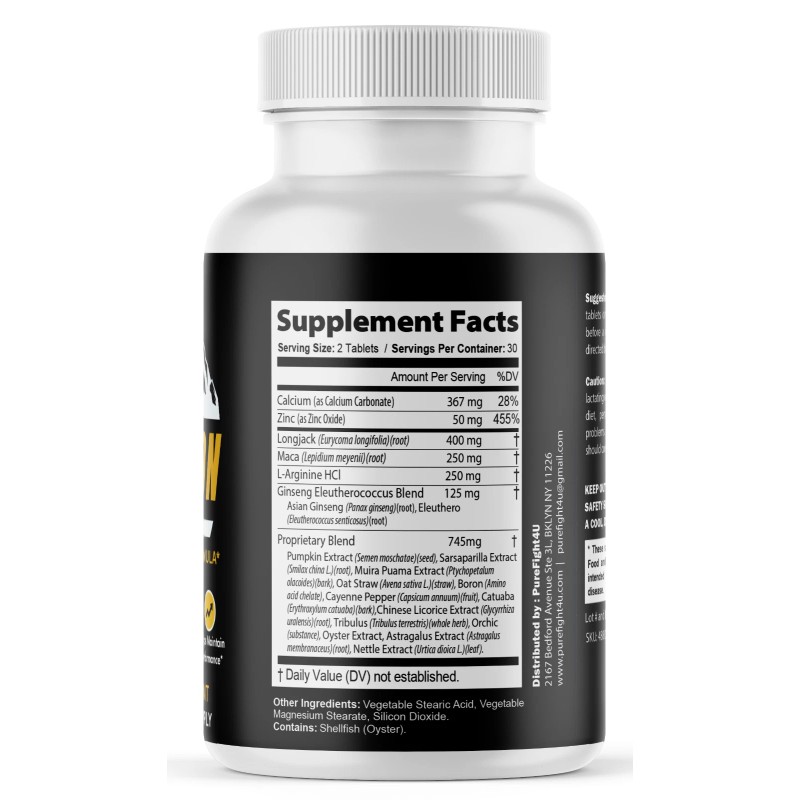 Boostron Supplement – Supports Stamina & Energy Formula | 60