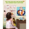 Soubeoii Metal Pegboard Combination Kit — 4 Carbon Steel Pegboards