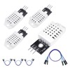 SATUY 4Pcs DHT22/AM2302 Digital Temperature Humidity Sensor Module with Cable,