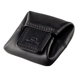 Brown Bear Small Leather Coin Purse I BB 9095, 011 Black, coin purse