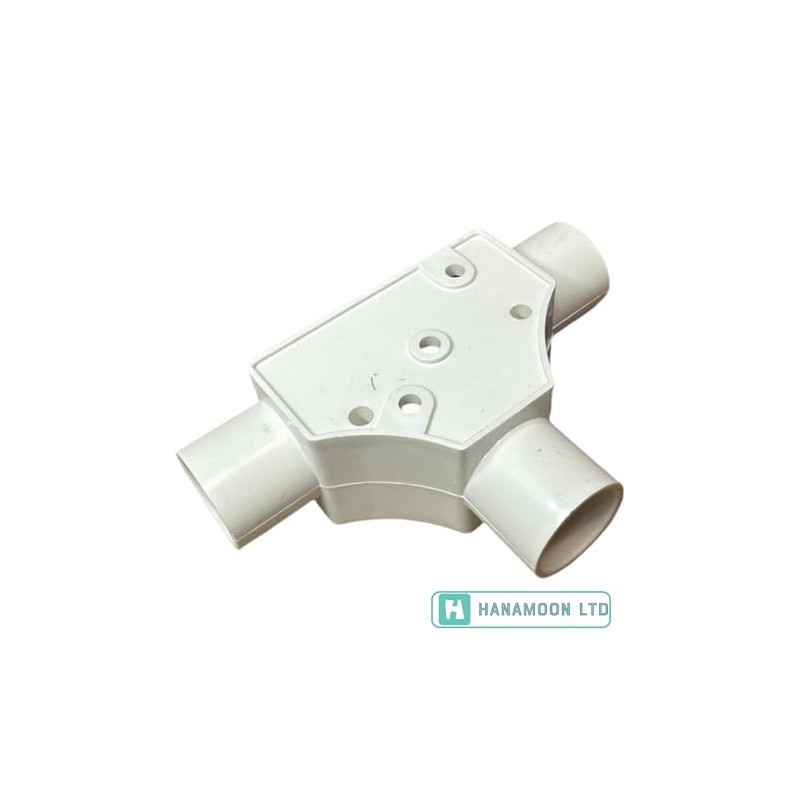 20mm PVC Inspection Tee - White (Pack of 1)