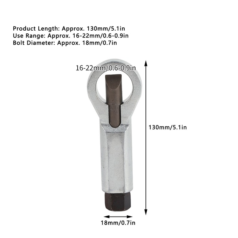 Nut Breaker Rust Proof Metal Nut Splitter Cracker for Mechanics