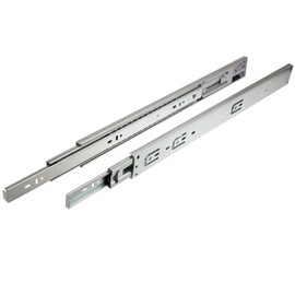 GlideRite Hardware 18-inch 100 lb. Hydraulic Soft-Close Full Extension Ball Bearing Drawer Slides (5 Pairs) - 1875-Z-5