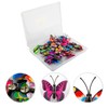 Bojueshaw 30PCS Butterfly Push Pins – Creative Decorative Thumbtacks for