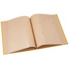 Nakabayashi Terracotta TER-L3P-140-Y Pocket Album With Perfect Binding, Large Size,