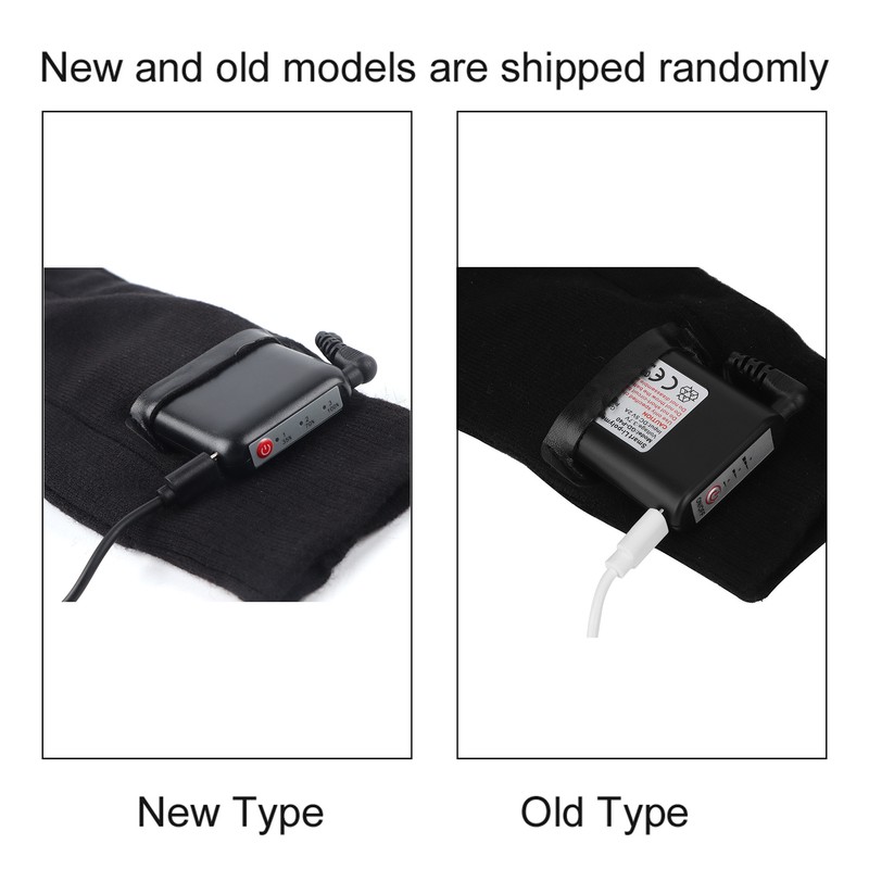 Washable Electric DoubleSided Heated Socks USB Charging with Temperature Control