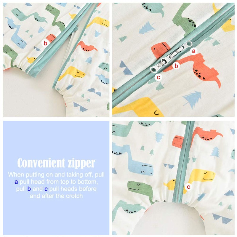 Baby Sleep Bag with Legs and Feet Winter Wearable Blanket