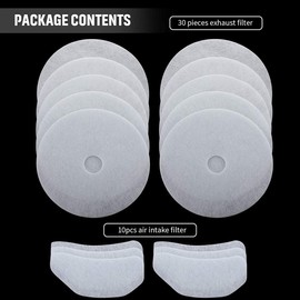 Huhebne Universal Cloth Dryer Exhaust,Dryer Lint Filter Replacement, with for Chef,Sonya (20 Pieces)