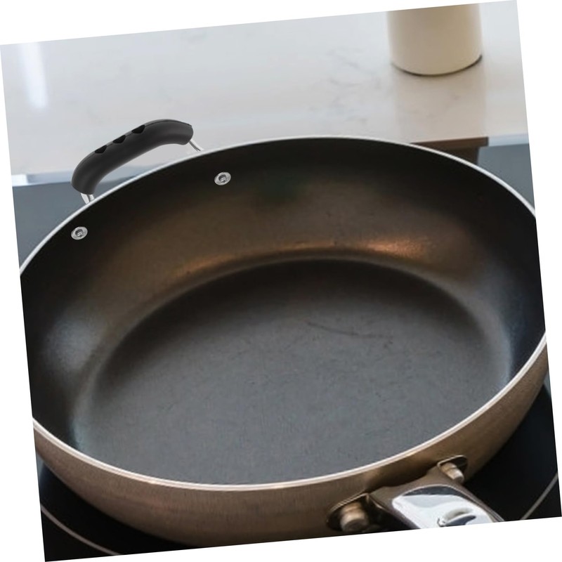 Operitacx 10pcs Heat Resistant Plastic Pot Handle Covers Non Slip