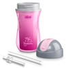 Chicco Flip-Top Straw Cup 9oz | Insulated Toddler Sippy Cup