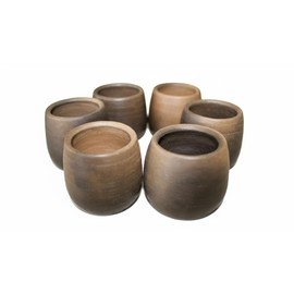 MEZCALEROS GOTITA | 6 caballitos hechos de barro de Atzompa, Oaxaca | Caballitos Tequileros | Vasos Mezcaleros | Shots Tequileros | 100% hecho a mano | Cada pieza es única | 5 cm alto